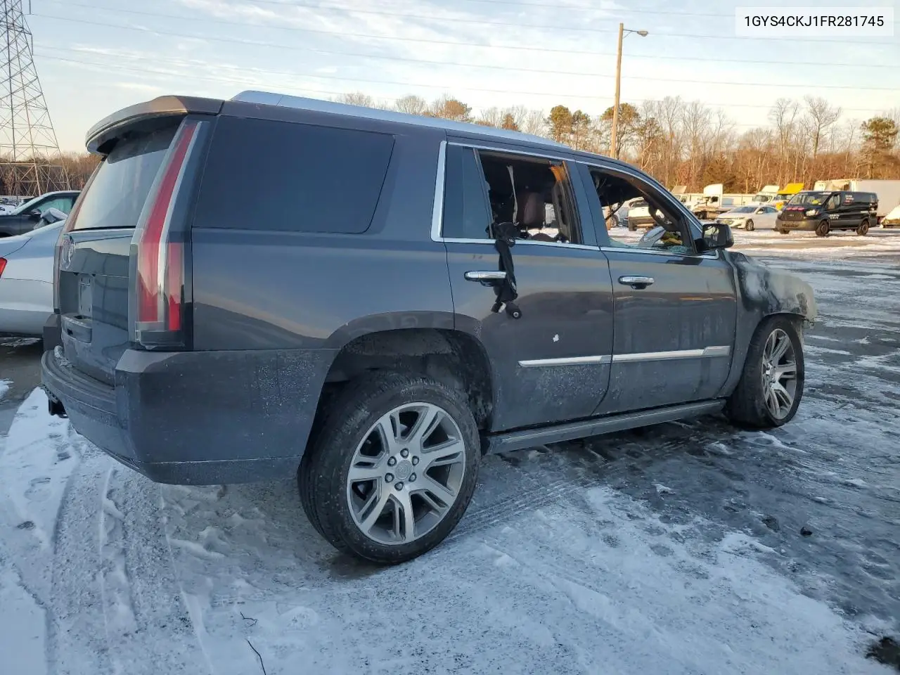 2015 Cadillac Escalade Premium VIN: 1GYS4CKJ1FR281745 Lot: 42043815
