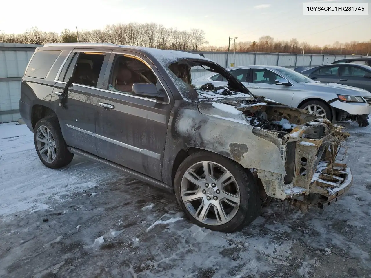 2015 Cadillac Escalade Premium VIN: 1GYS4CKJ1FR281745 Lot: 42043815