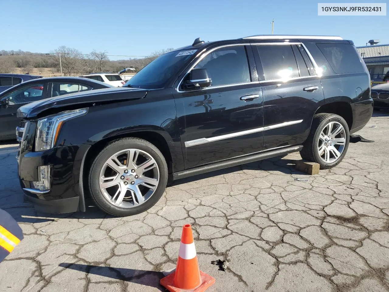 2015 Cadillac Escalade Premium VIN: 1GYS3NKJ9FR532431 Lot: 43011545