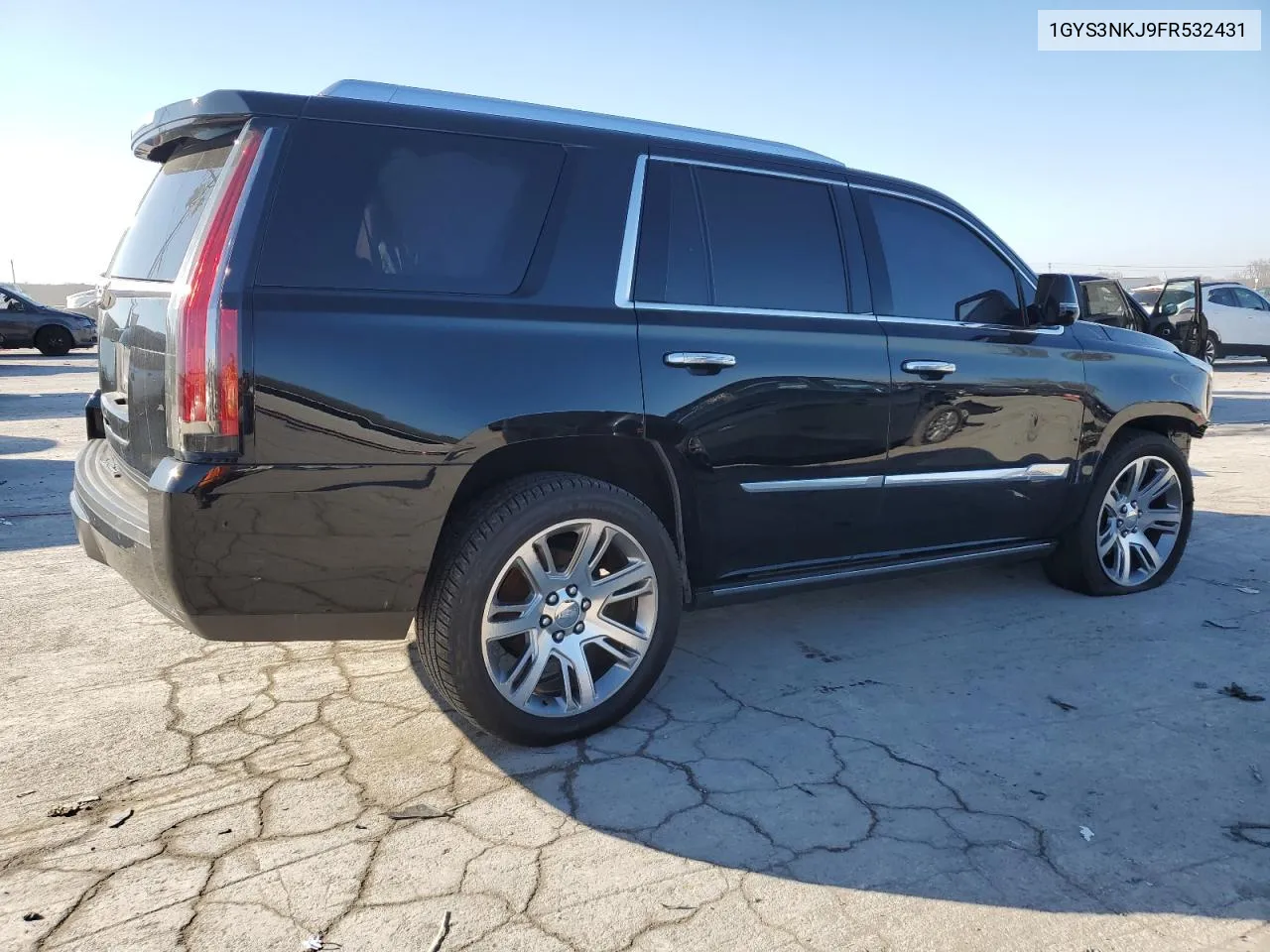 2015 Cadillac Escalade Premium VIN: 1GYS3NKJ9FR532431 Lot: 43011545