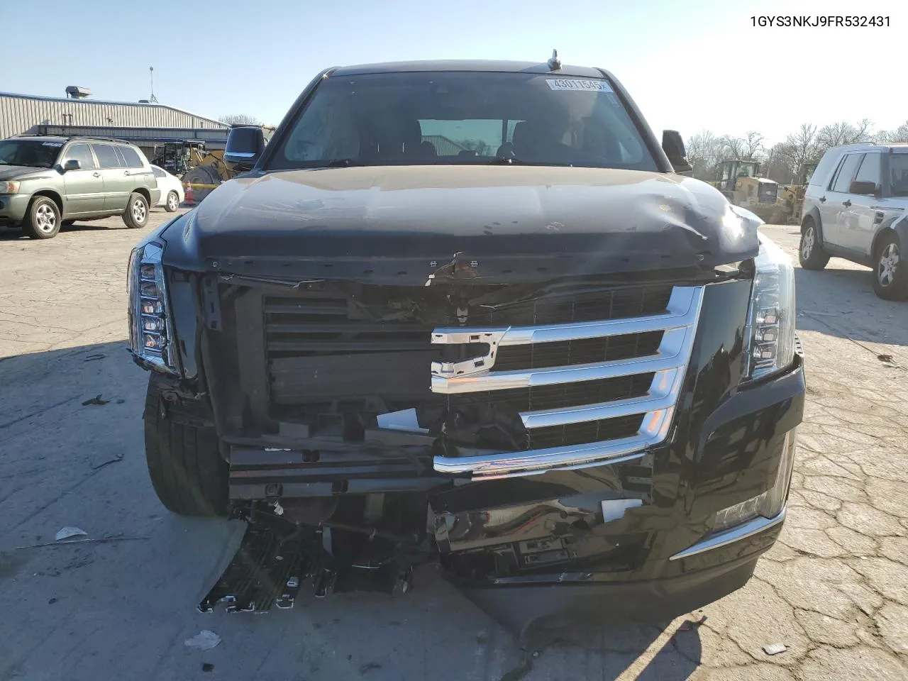 2015 Cadillac Escalade Premium VIN: 1GYS3NKJ9FR532431 Lot: 43011545