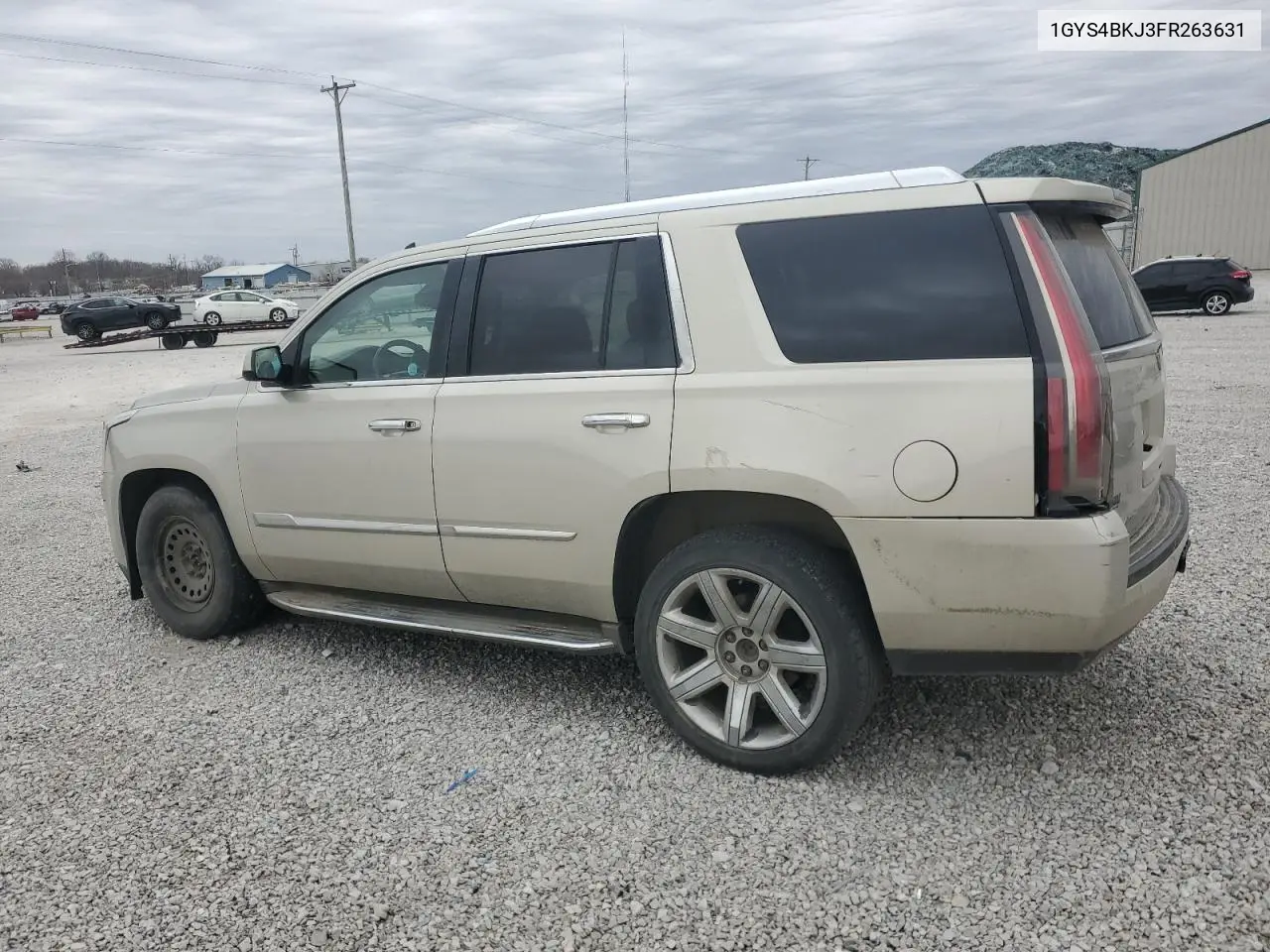 2015 Cadillac Escalade Luxury VIN: 1GYS4BKJ3FR263631 Lot: 47548795