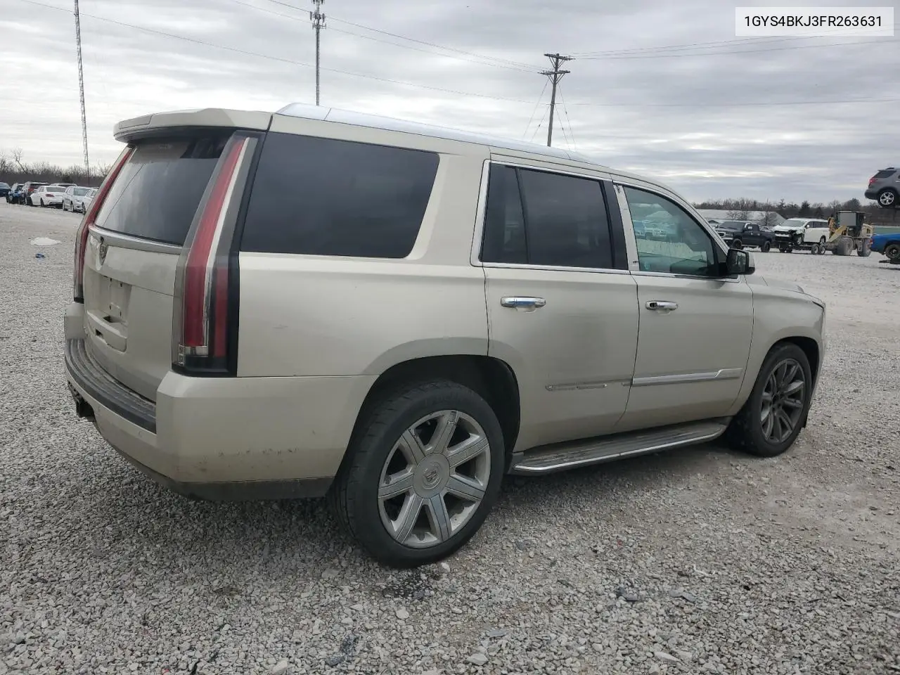 2015 Cadillac Escalade Luxury VIN: 1GYS4BKJ3FR263631 Lot: 47548795