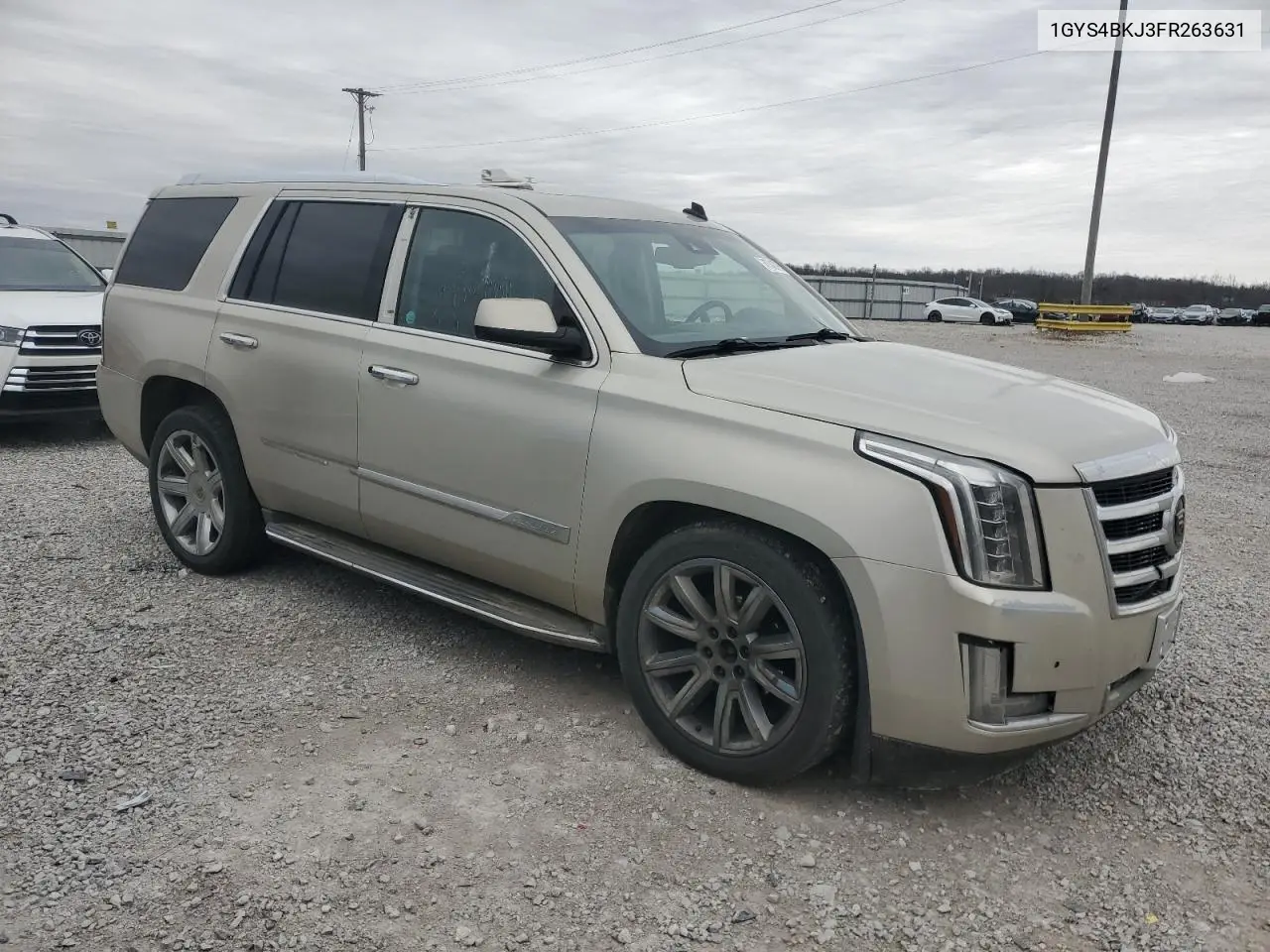 2015 Cadillac Escalade Luxury VIN: 1GYS4BKJ3FR263631 Lot: 47548795