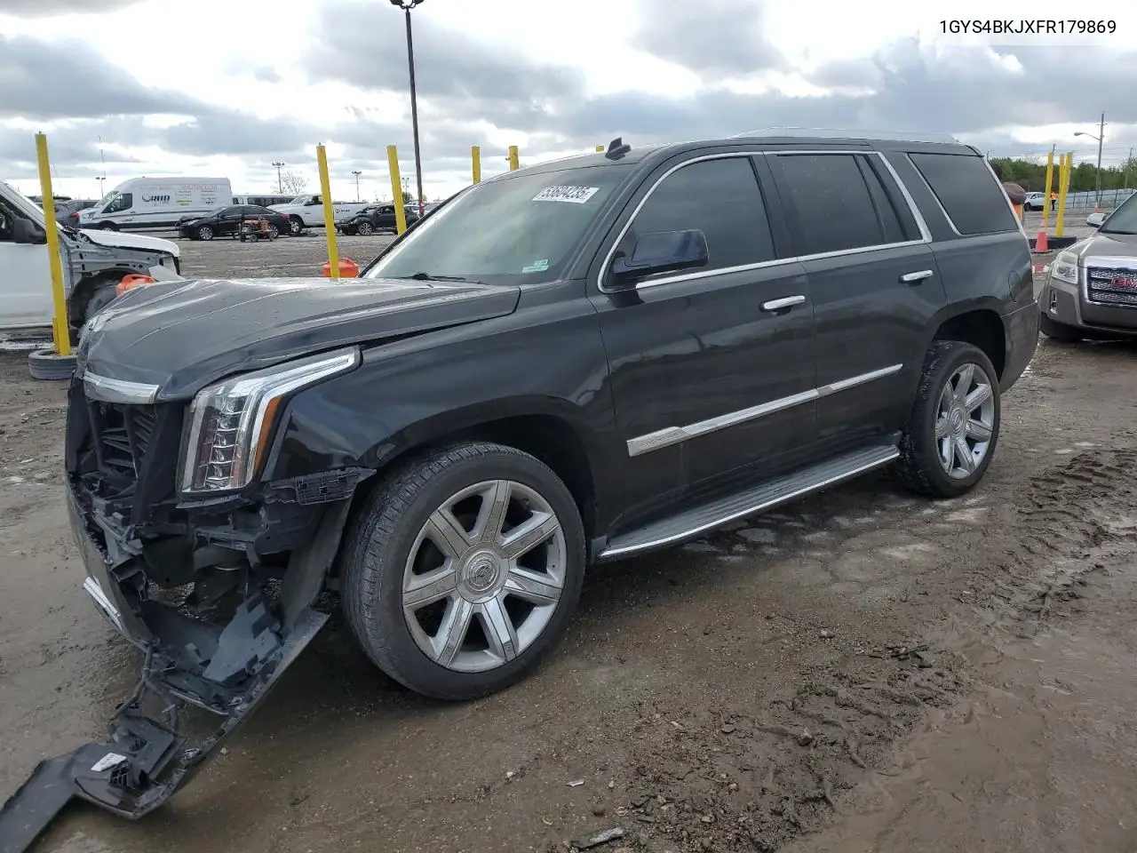 2015 Cadillac Escalade Luxury VIN: 1GYS4BKJXFR179869 Lot: 53604235