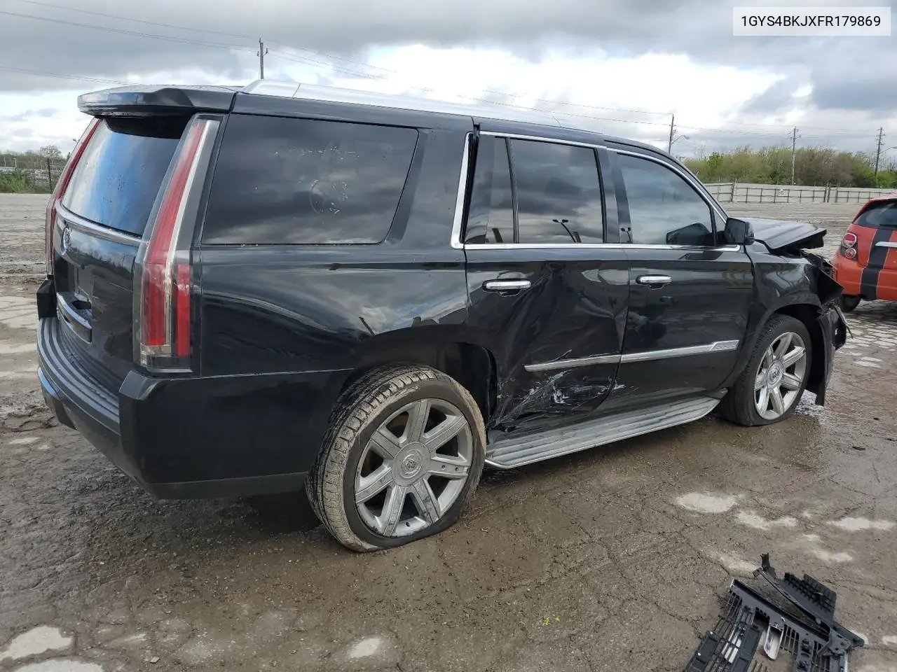 2015 Cadillac Escalade Luxury VIN: 1GYS4BKJXFR179869 Lot: 53604235