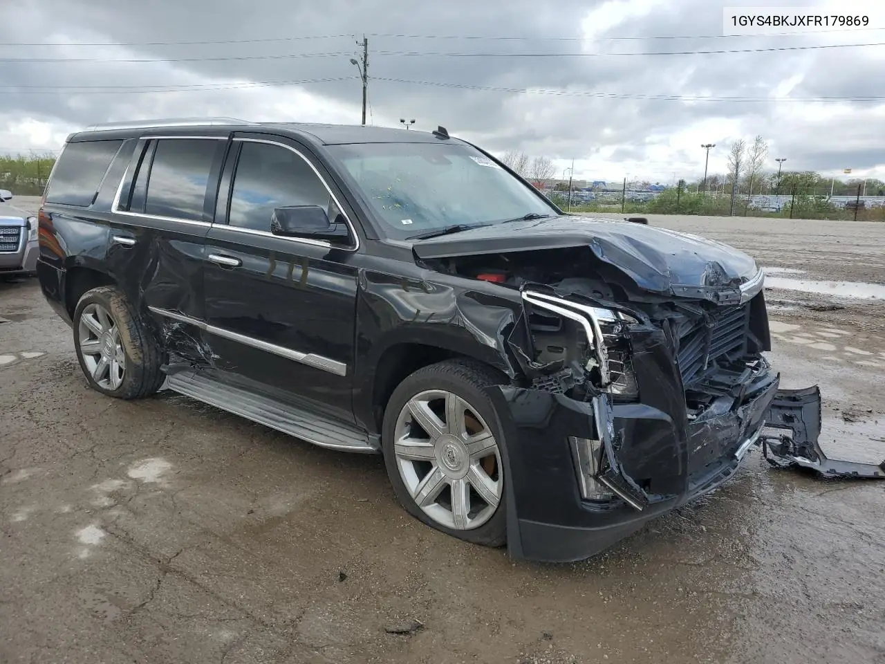 2015 Cadillac Escalade Luxury VIN: 1GYS4BKJXFR179869 Lot: 53604235