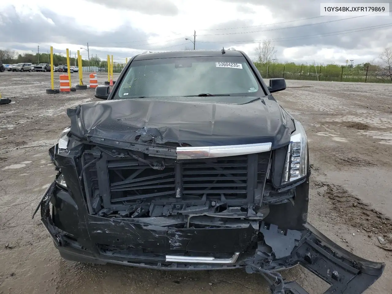 2015 Cadillac Escalade Luxury VIN: 1GYS4BKJXFR179869 Lot: 53604235