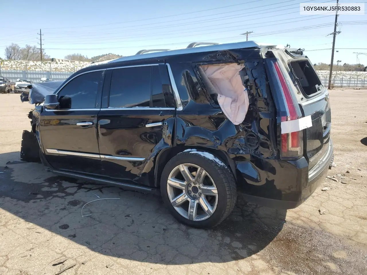 2015 Cadillac Escalade Premium VIN: 1GYS4NKJ5FR530883 Lot: 54442275
