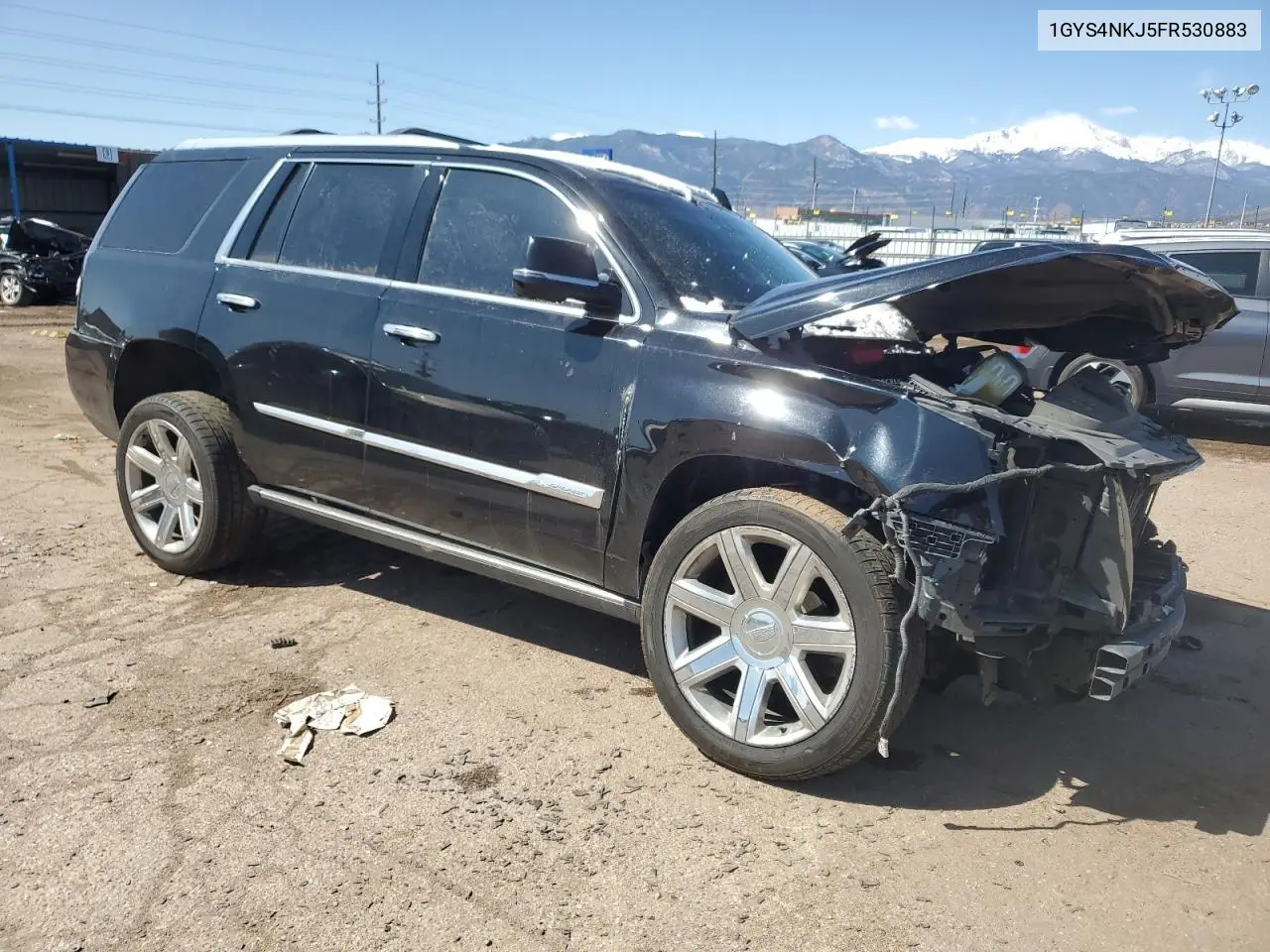 2015 Cadillac Escalade Premium VIN: 1GYS4NKJ5FR530883 Lot: 54442275