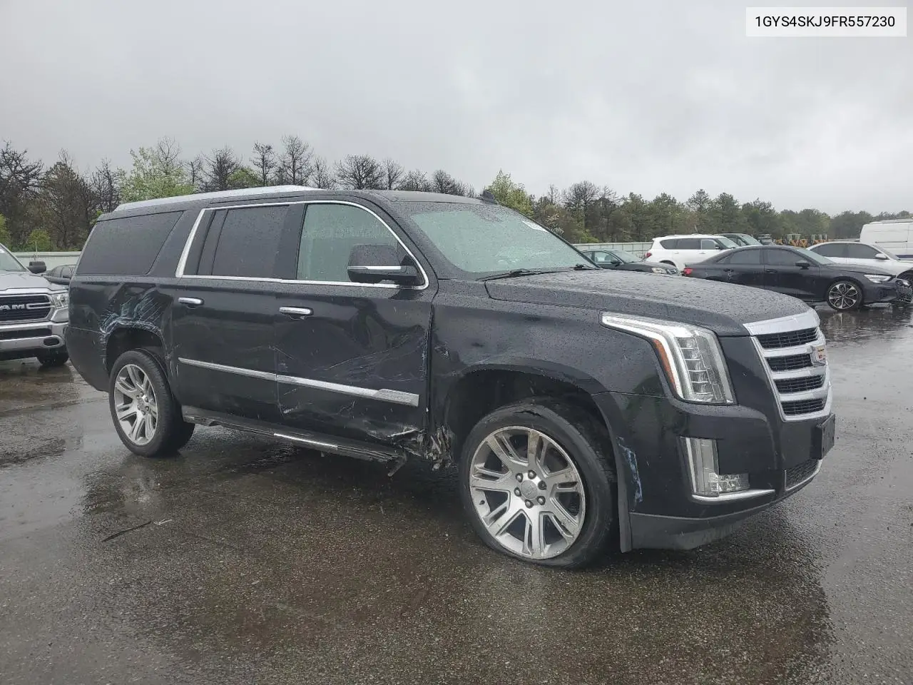 2015 Cadillac Escalade Esv Luxury VIN: 1GYS4SKJ9FR557230 Lot: 56101925