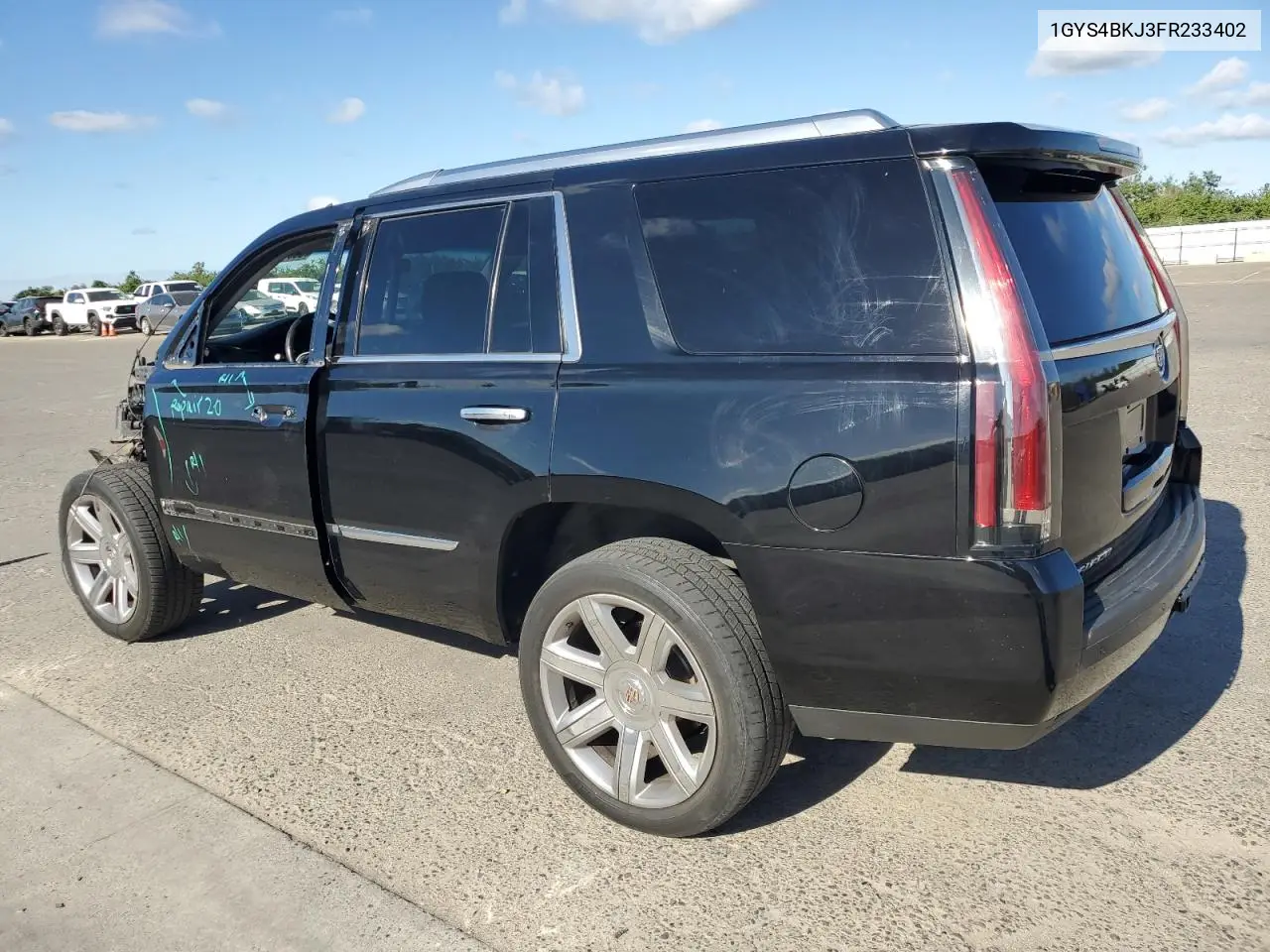 2015 Cadillac Escalade Luxury VIN: 1GYS4BKJ3FR233402 Lot: 56347215