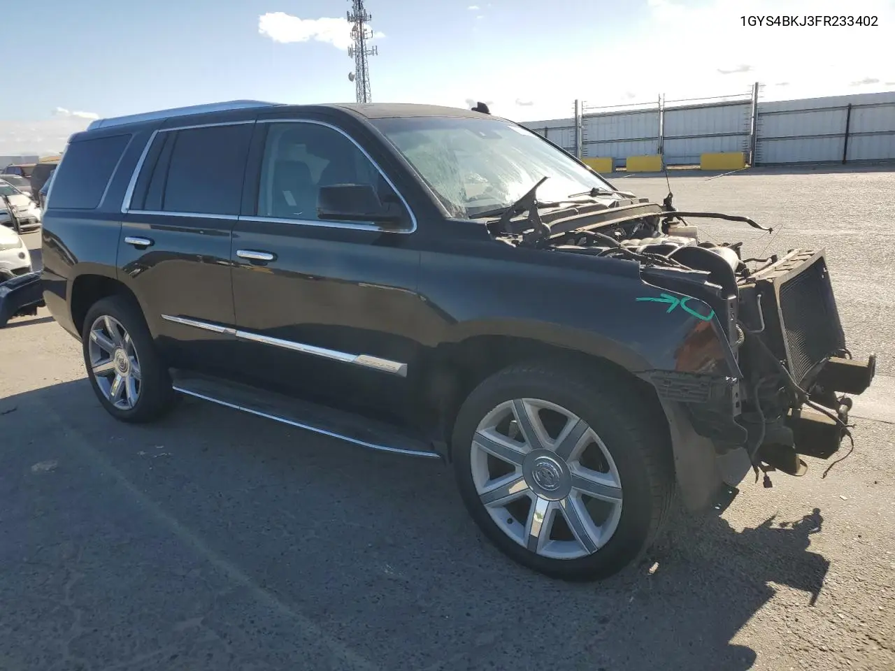 2015 Cadillac Escalade Luxury VIN: 1GYS4BKJ3FR233402 Lot: 56347215