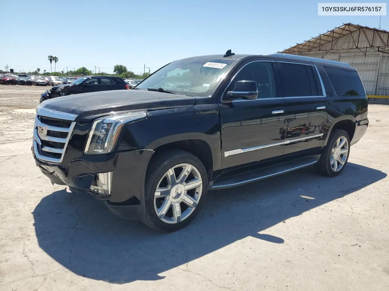 2015 Cadillac Escalade Esv Luxury VIN: 1GYS3SKJ6FR576157 Lot: 56508125