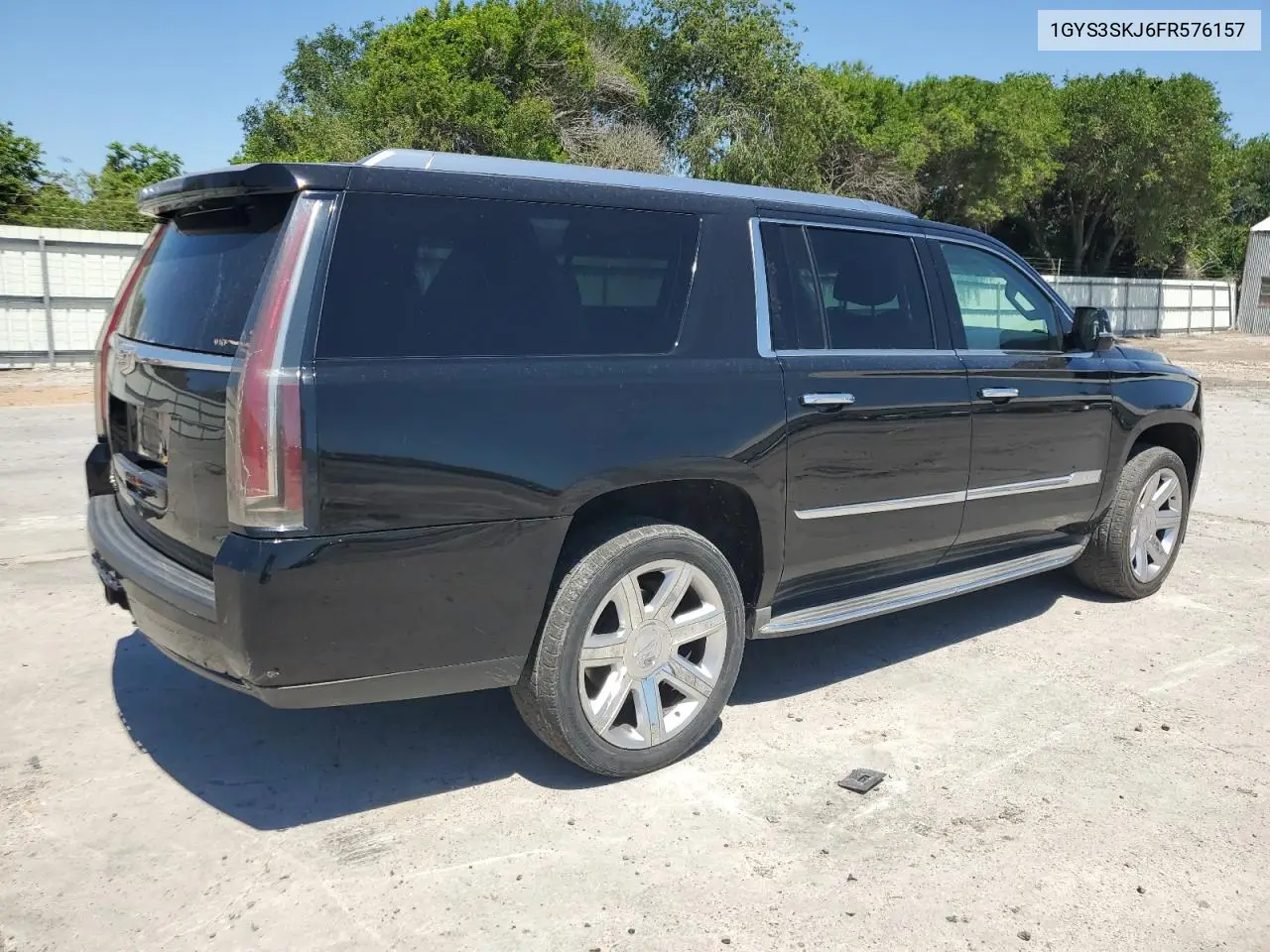2015 Cadillac Escalade Esv Luxury VIN: 1GYS3SKJ6FR576157 Lot: 56508125