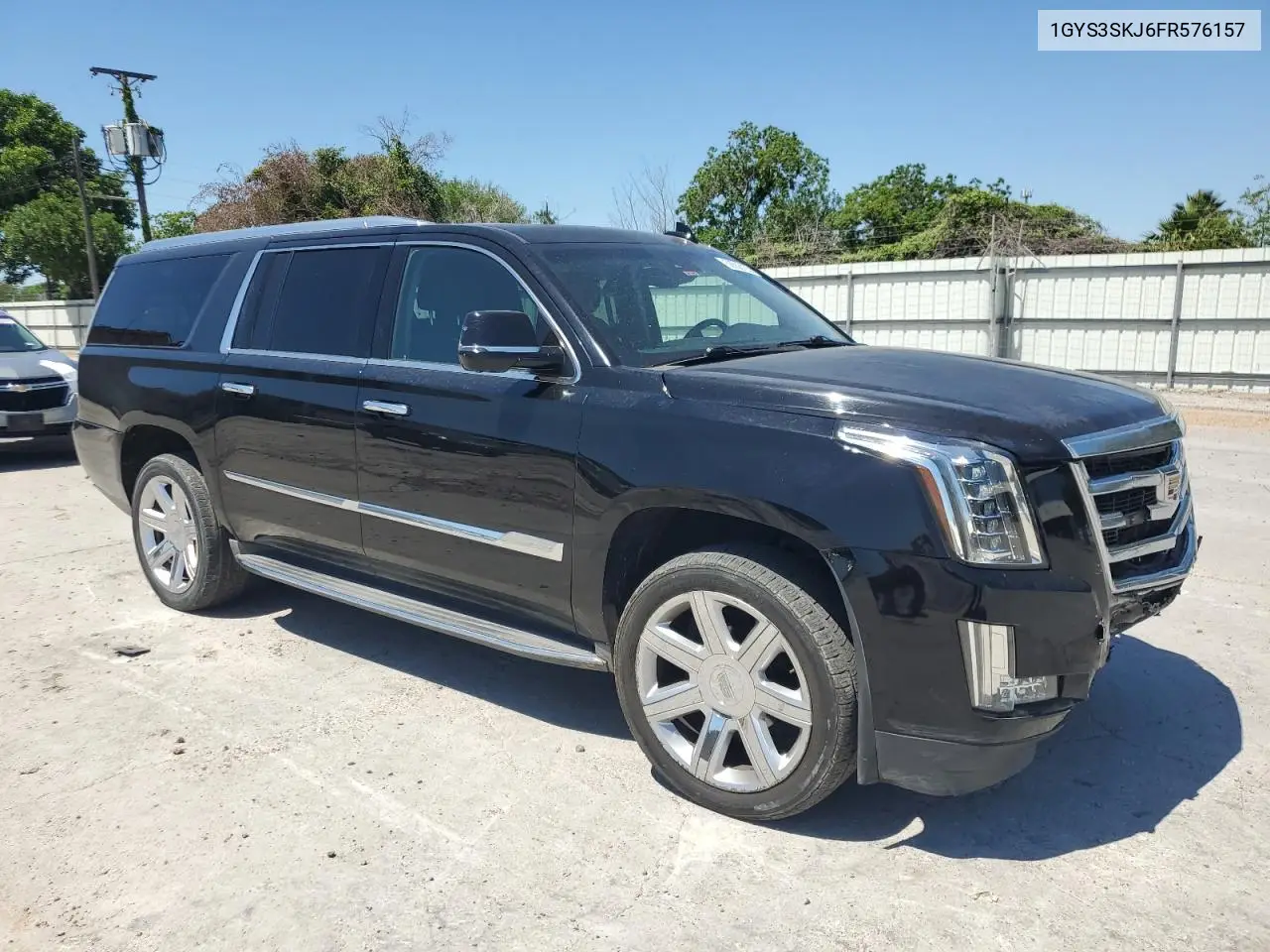 2015 Cadillac Escalade Esv Luxury VIN: 1GYS3SKJ6FR576157 Lot: 56508125