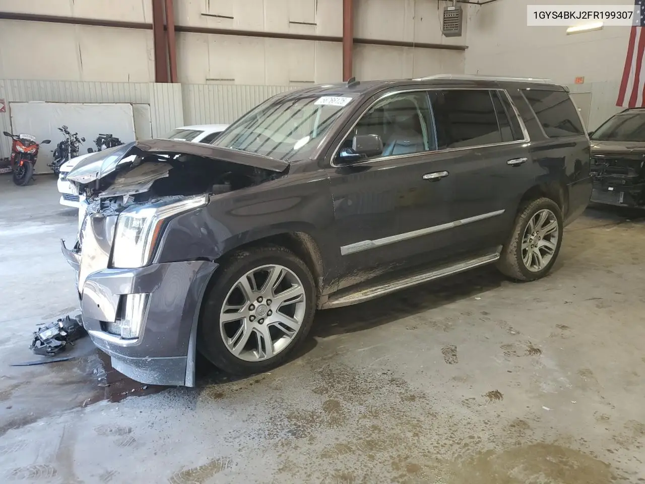 2015 Cadillac Escalade Luxury VIN: 1GYS4BKJ2FR199307 Lot: 56766125