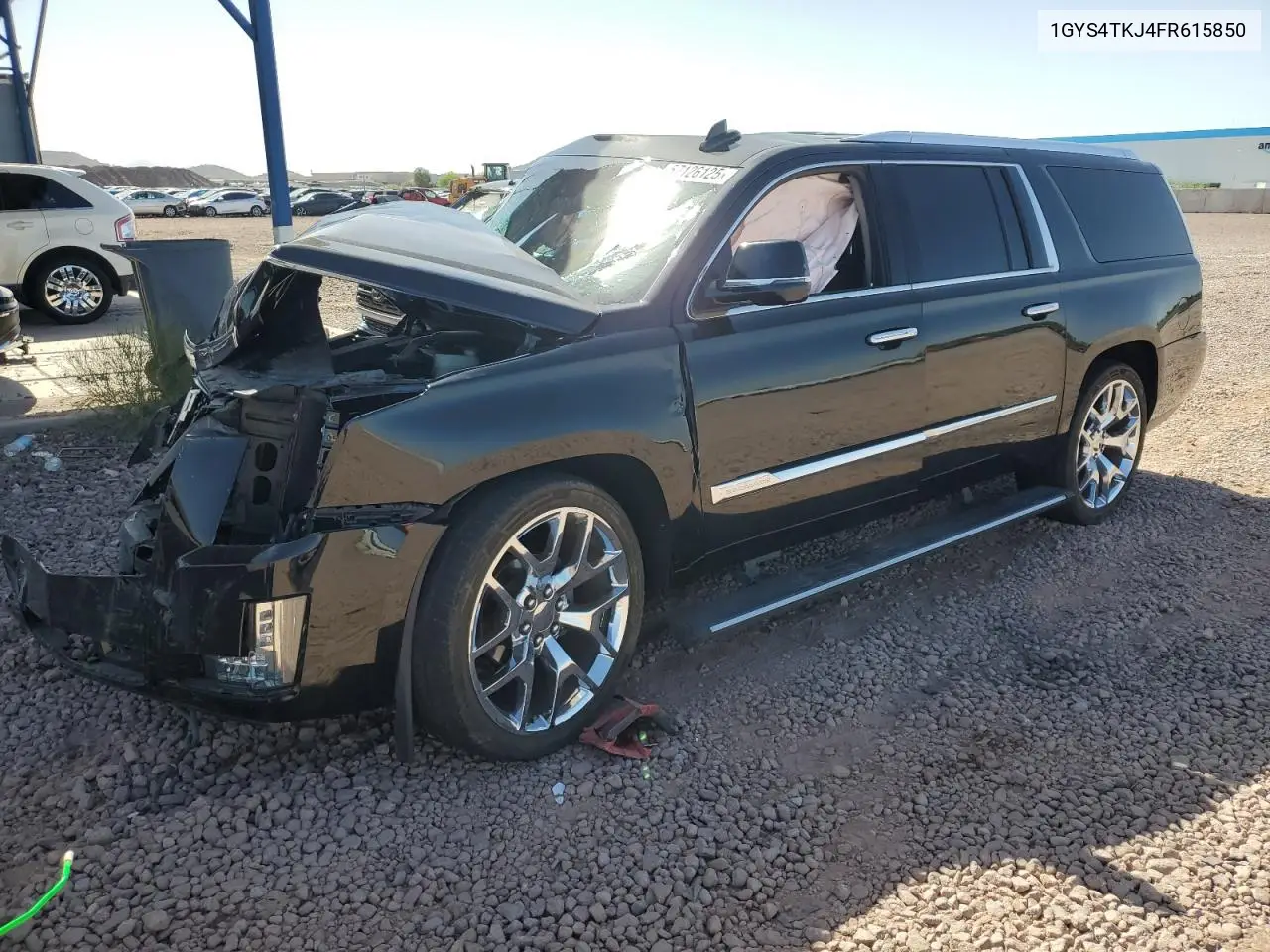 2015 Cadillac Escalade Esv Premium VIN: 1GYS4TKJ4FR615850 Lot: 57126125