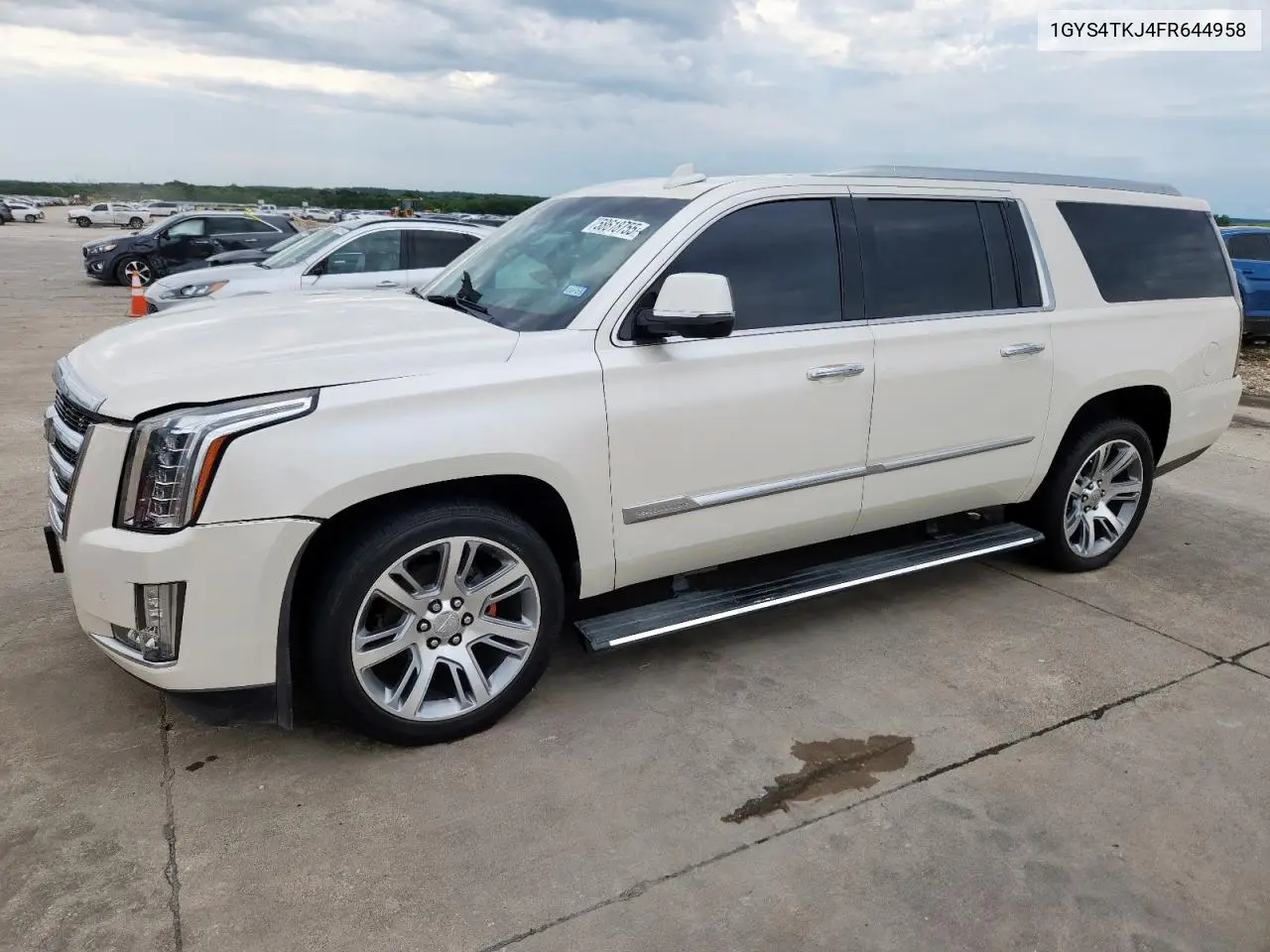 2015 Cadillac Escalade Esv Premium VIN: 1GYS4TKJ4FR644958 Lot: 58618755