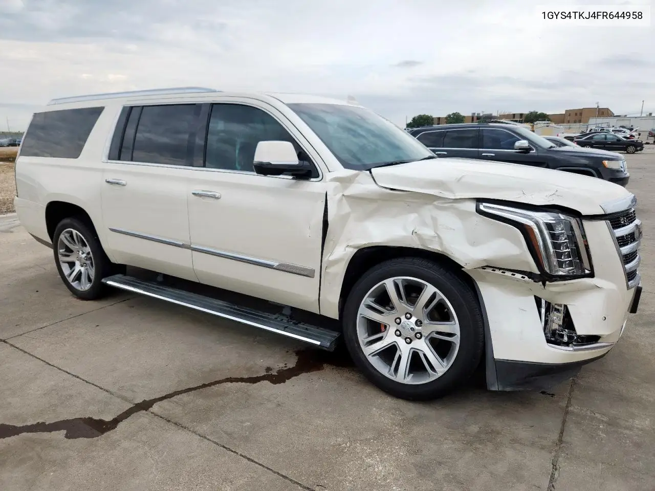 2015 Cadillac Escalade Esv Premium VIN: 1GYS4TKJ4FR644958 Lot: 58618755