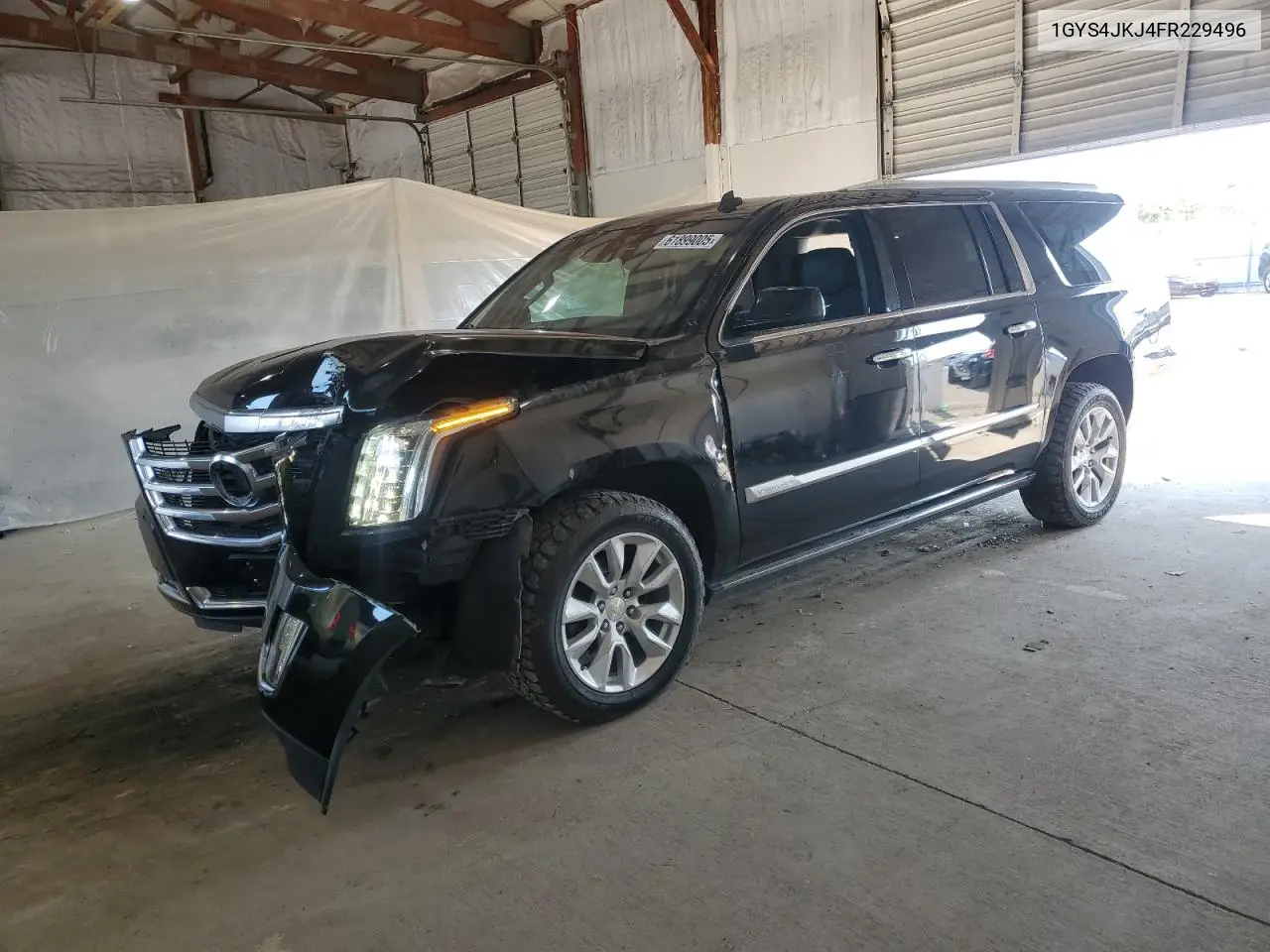 2015 Cadillac Escalade Esv Premium VIN: 1GYS4JKJ4FR229496 Lot: 61899005