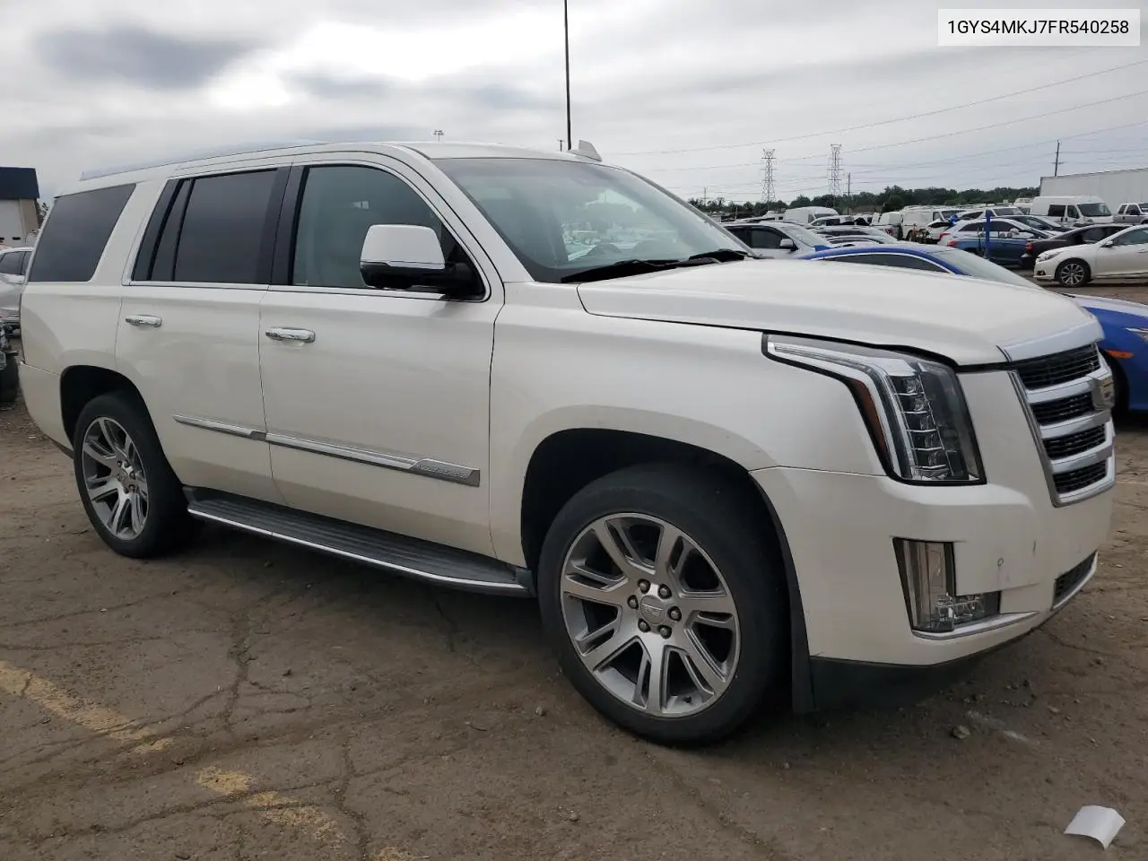2015 Cadillac Escalade Luxury VIN: 1GYS4MKJ7FR540258 Lot: 62288775