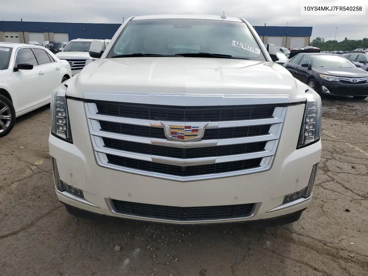 2015 Cadillac Escalade Luxury VIN: 1GYS4MKJ7FR540258 Lot: 62288775