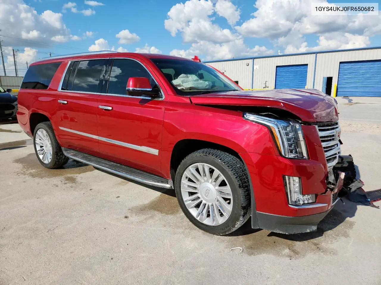 2015 Cadillac Escalade Esv Platinum VIN: 1GYS4UKJ0FR650682 Lot: 62464755
