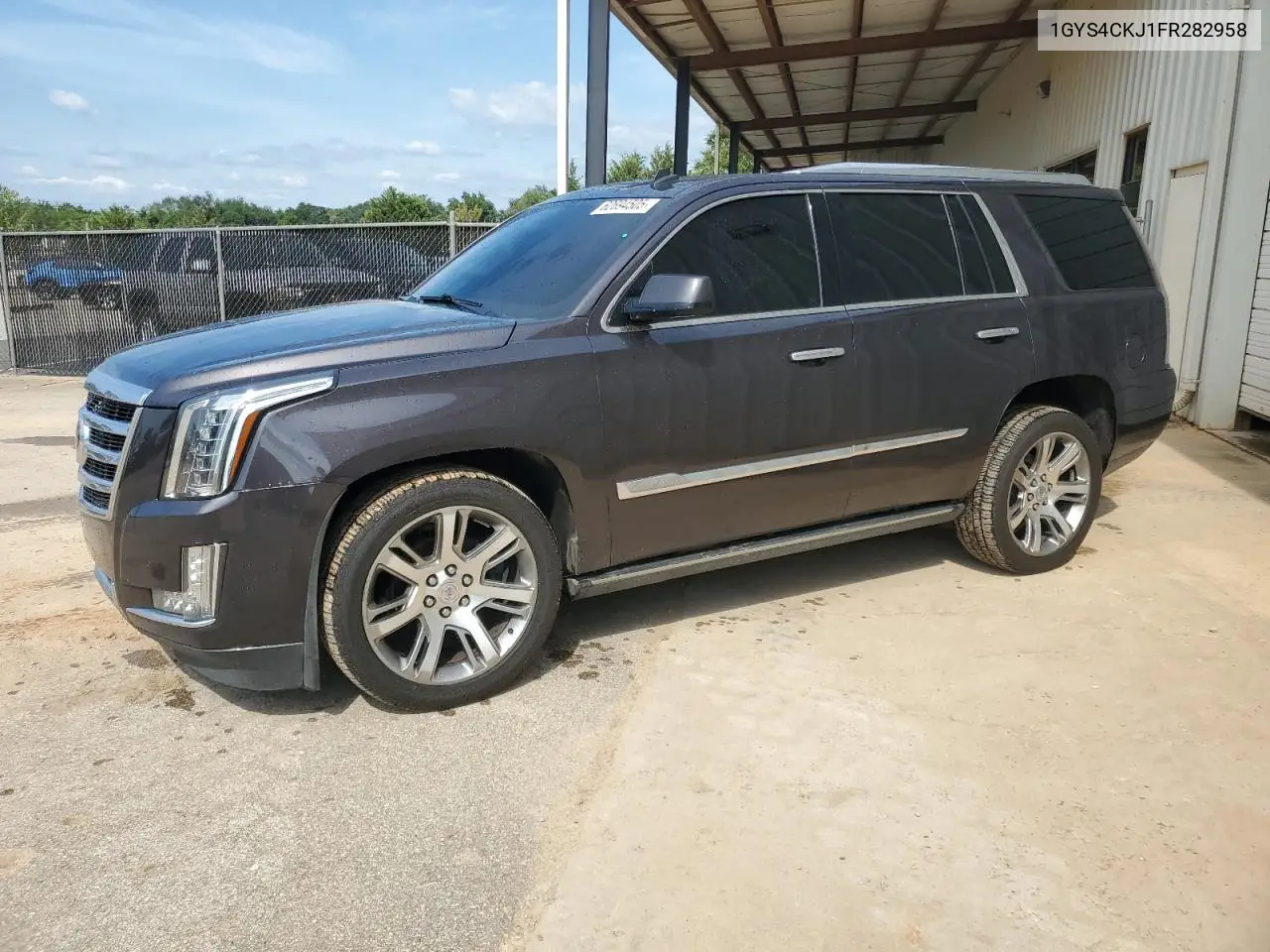 2015 Cadillac Escalade Premium VIN: 1GYS4CKJ1FR282958 Lot: 62694505