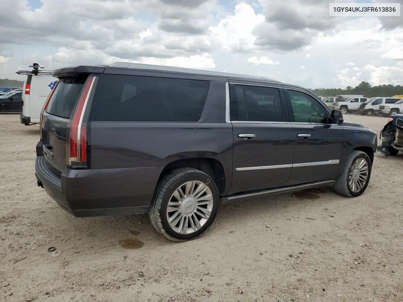 2015 Cadillac Escalade Esv Platinum VIN: 1GYS4UKJ3FR613836 Lot: 64678685