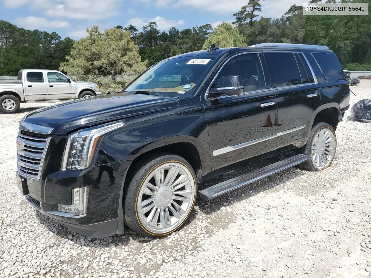 2016 Cadillac Escalade Platinum VIN: 1GYS4DKJ0GR165640 Lot: 52453805