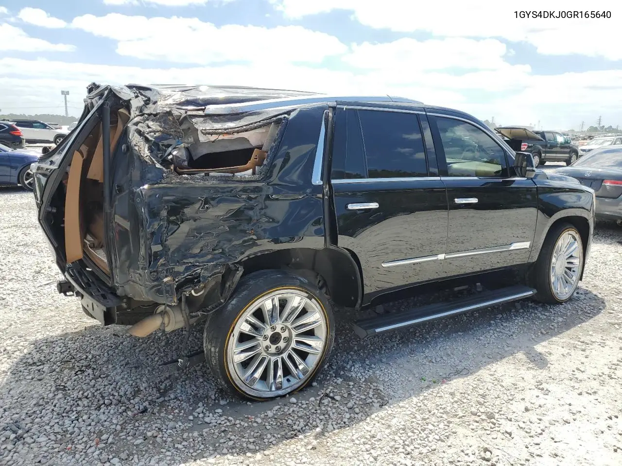 2016 Cadillac Escalade Platinum VIN: 1GYS4DKJ0GR165640 Lot: 52453805