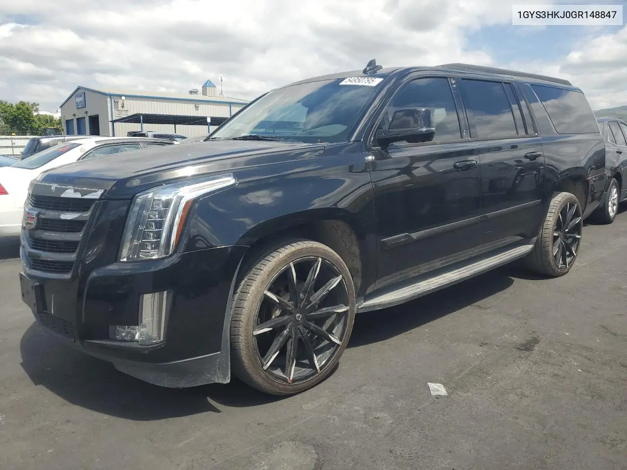 2016 Cadillac Escalade Esv Luxury VIN: 1GYS3HKJ0GR148847 Lot: 54950795