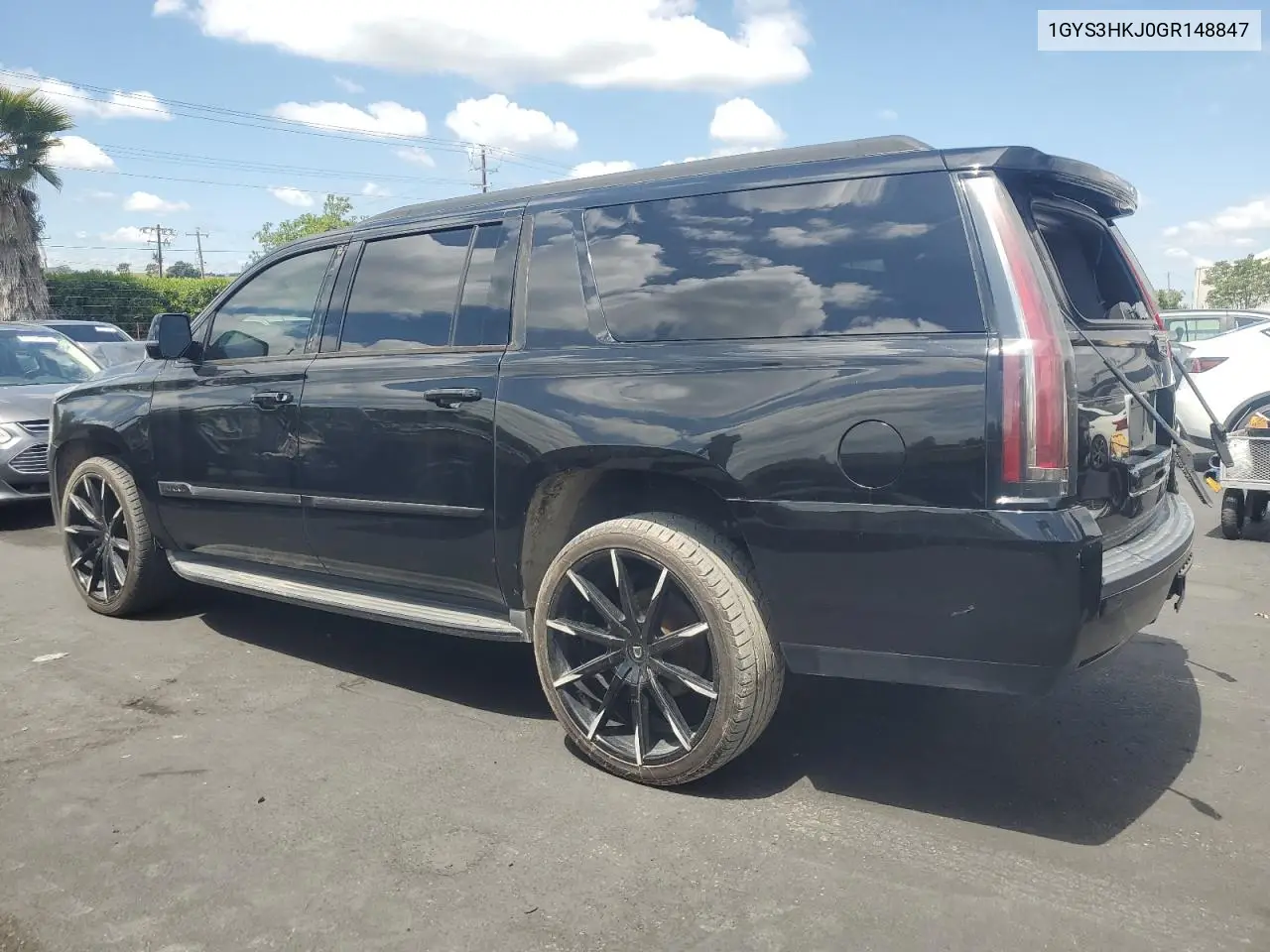 2016 Cadillac Escalade Esv Luxury VIN: 1GYS3HKJ0GR148847 Lot: 54950795