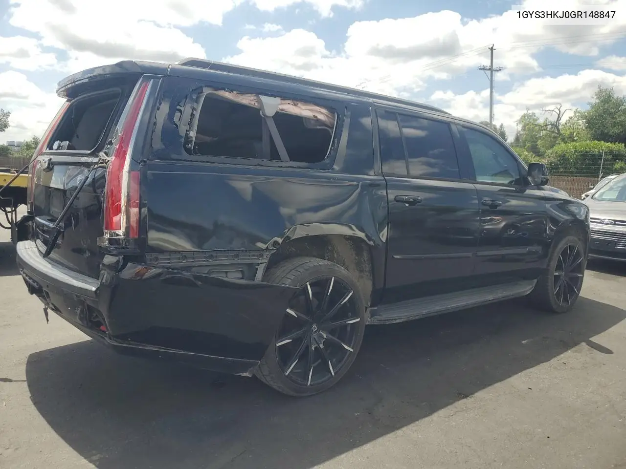 2016 Cadillac Escalade Esv Luxury VIN: 1GYS3HKJ0GR148847 Lot: 54950795