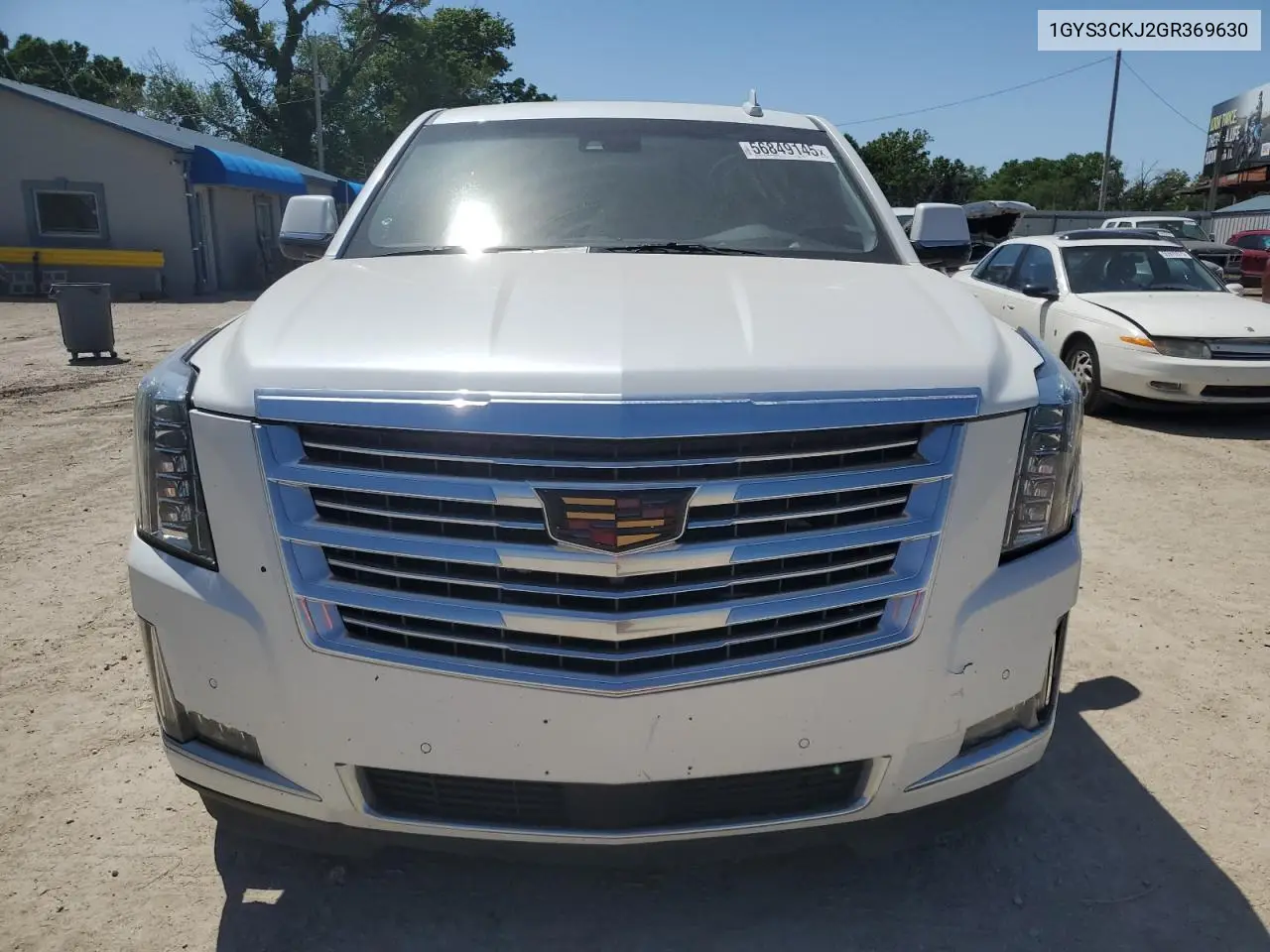 2016 Cadillac Escalade Premium VIN: 1GYS3CKJ2GR369630 Lot: 56849145