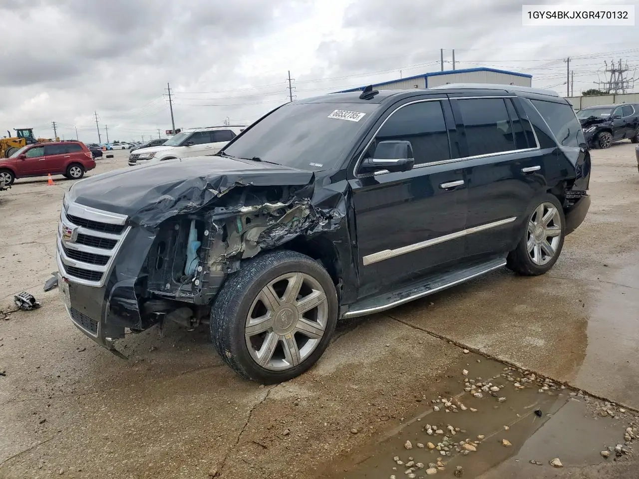 2016 Cadillac Escalade Luxury VIN: 1GYS4BKJXGR470132 Lot: 60532785