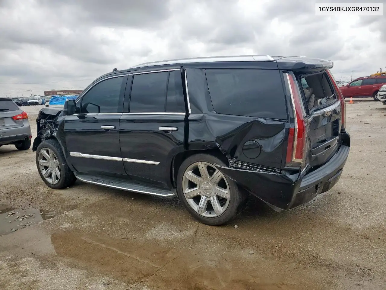 2016 Cadillac Escalade Luxury VIN: 1GYS4BKJXGR470132 Lot: 60532785