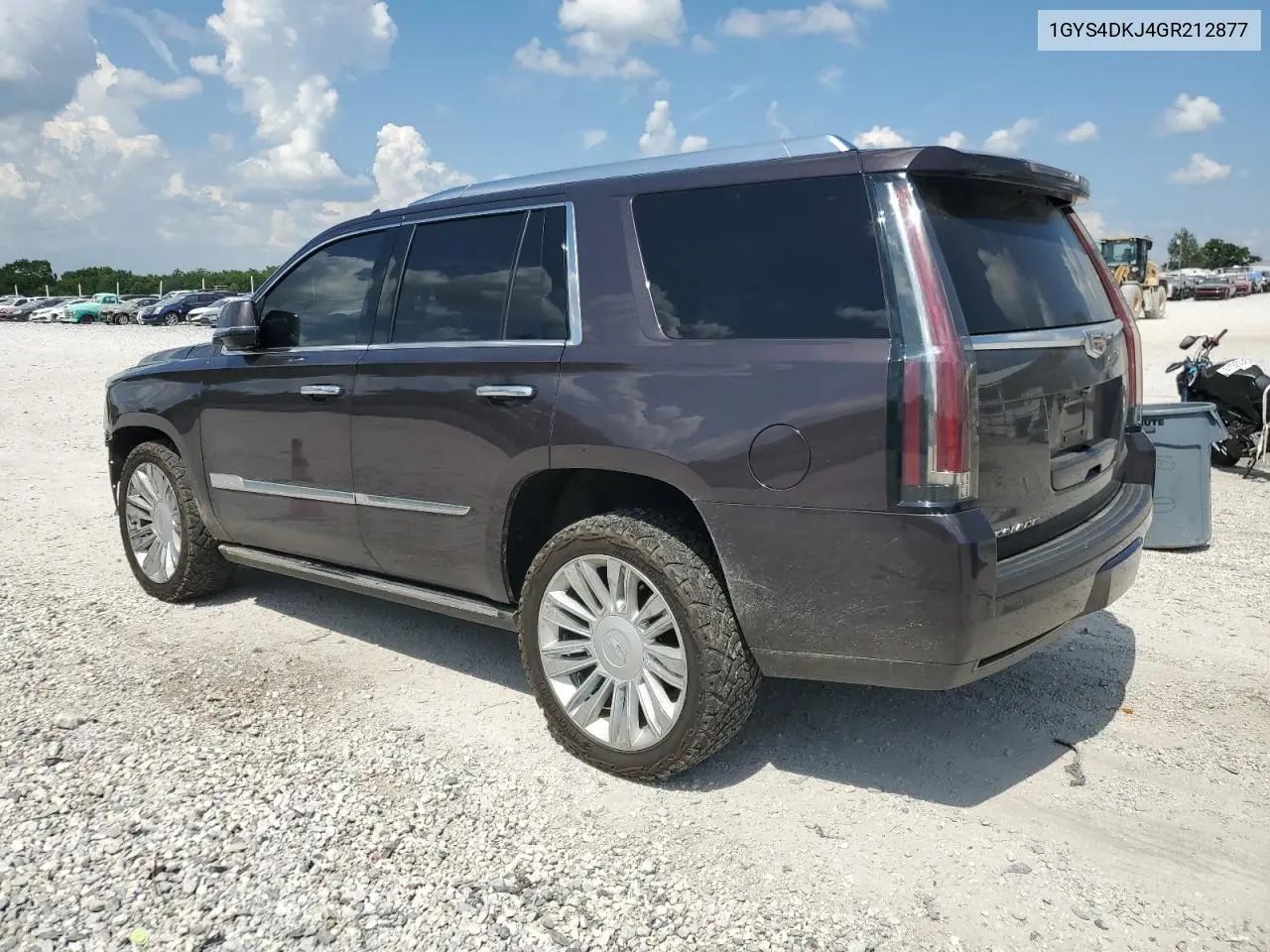 2016 Cadillac Escalade Platinum VIN: 1GYS4DKJ4GR212877 Lot: 61551265