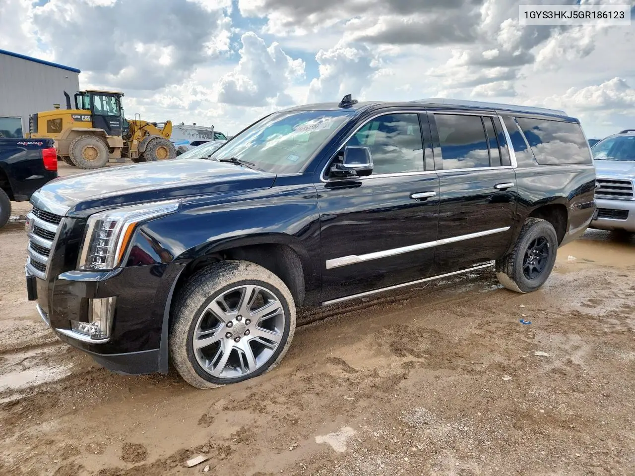 2016 Cadillac Escalade Esv Luxury VIN: 1GYS3HKJ5GR186123 Lot: 61605215