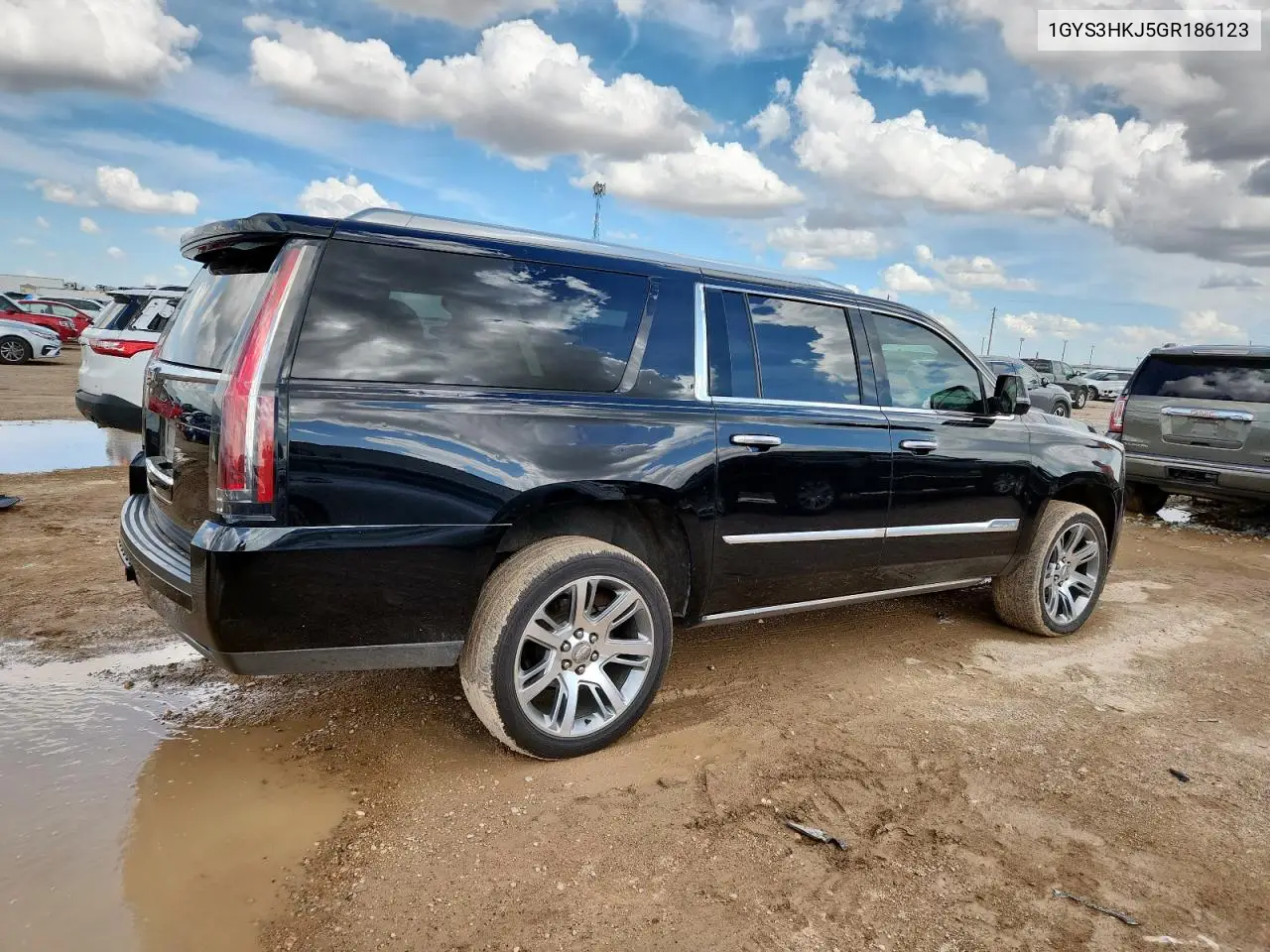 2016 Cadillac Escalade Esv Luxury VIN: 1GYS3HKJ5GR186123 Lot: 61605215