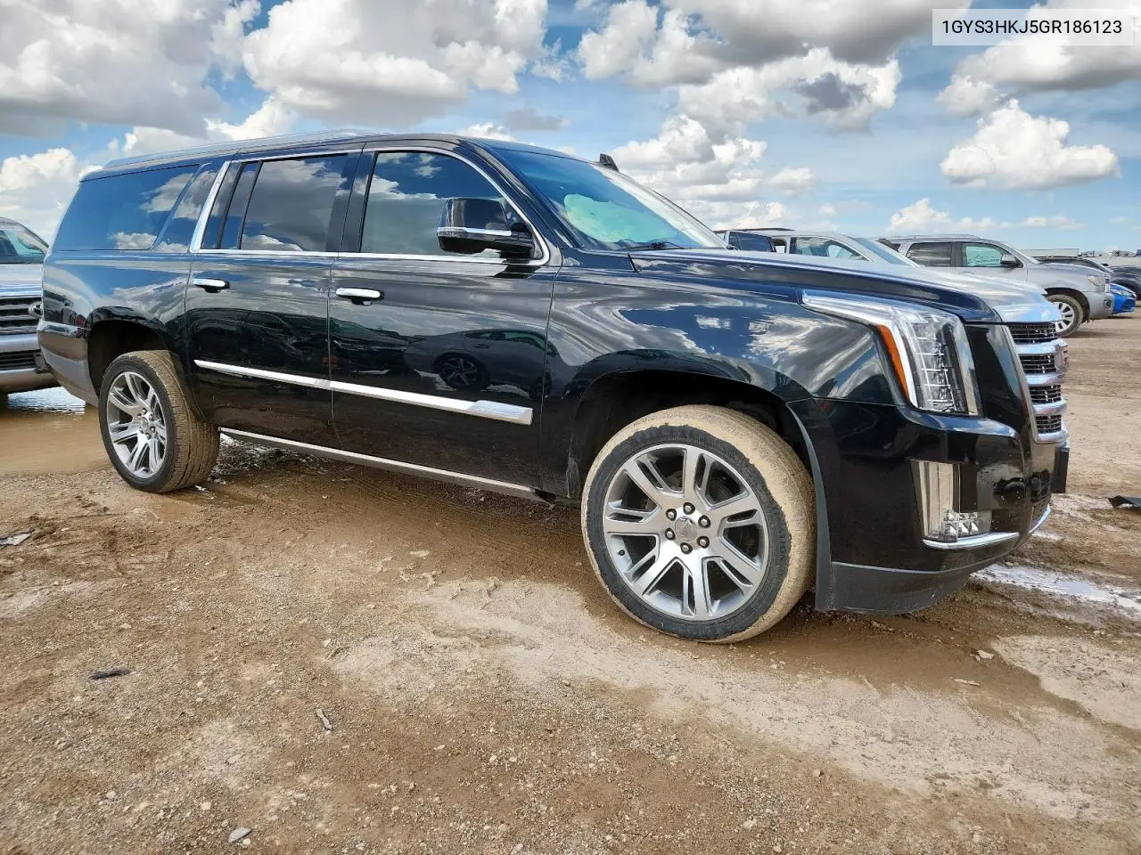 2016 Cadillac Escalade Esv Luxury VIN: 1GYS3HKJ5GR186123 Lot: 61605215