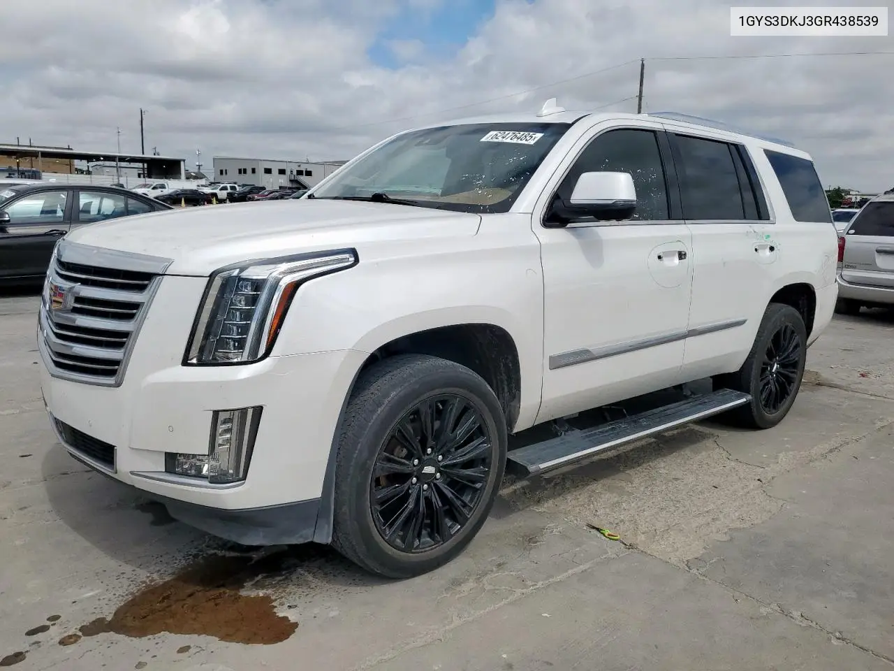 2016 Cadillac Escalade Platinum VIN: 1GYS3DKJ3GR438539 Lot: 62476485
