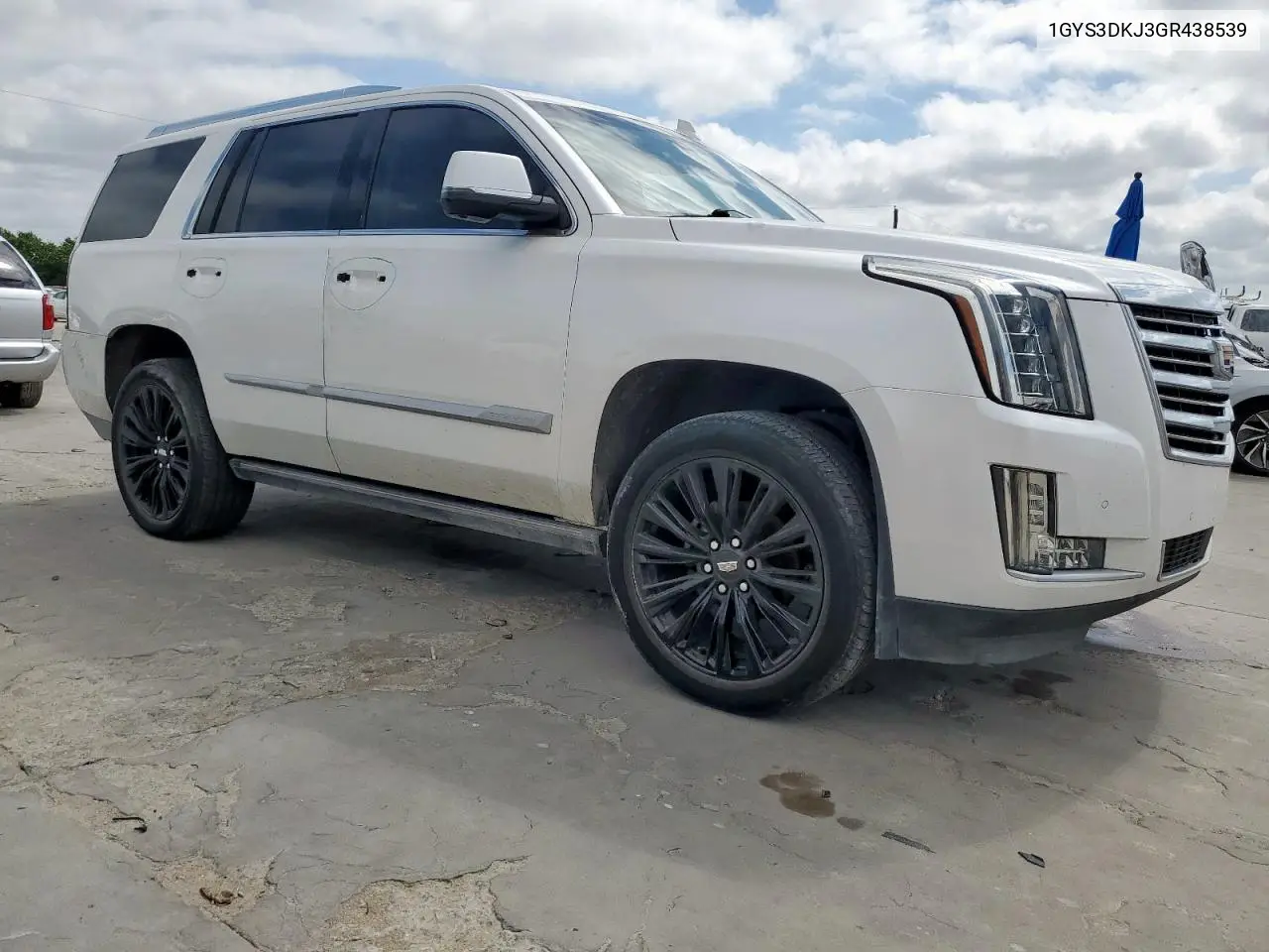 2016 Cadillac Escalade Platinum VIN: 1GYS3DKJ3GR438539 Lot: 62476485