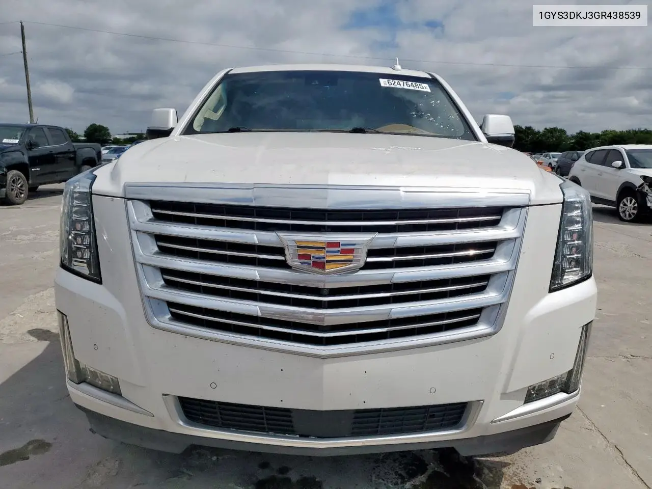 2016 Cadillac Escalade Platinum VIN: 1GYS3DKJ3GR438539 Lot: 62476485
