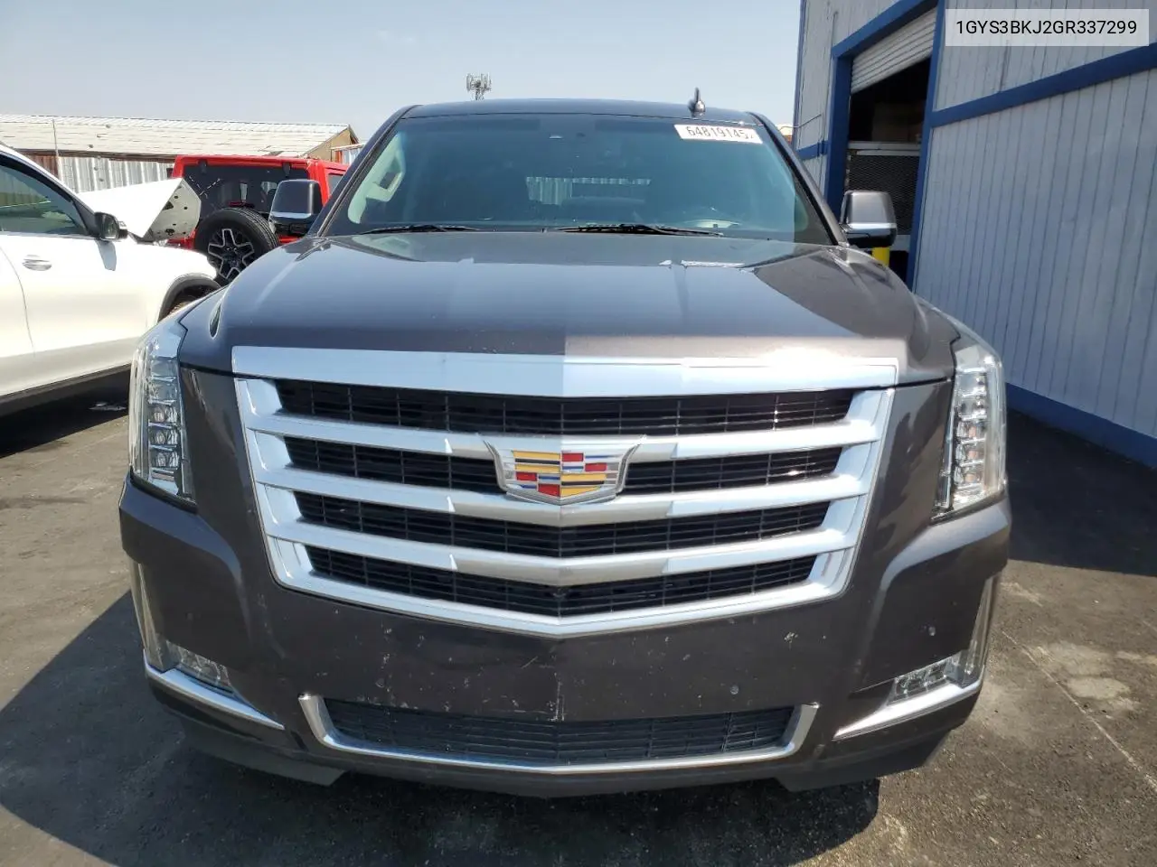 2016 Cadillac Escalade Luxury VIN: 1GYS3BKJ2GR337299 Lot: 64819145