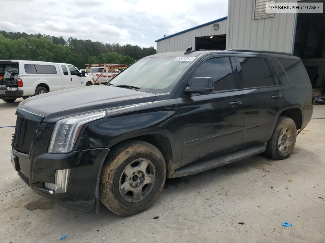 2017 Cadillac Escalade Luxury VIN: 1GYS4BKJ9HR197587 Lot: 53399435