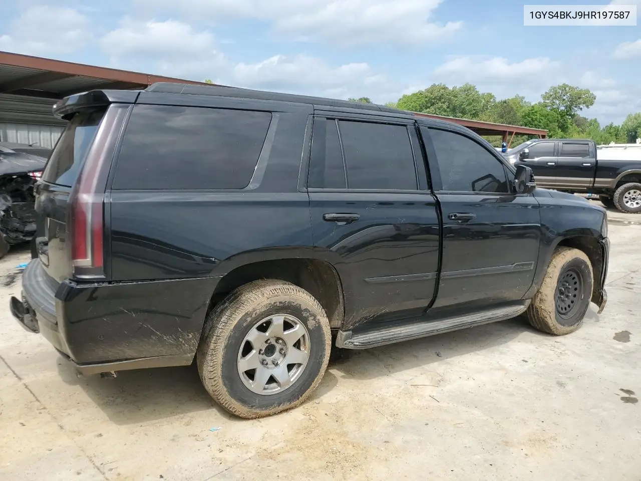 2017 Cadillac Escalade Luxury VIN: 1GYS4BKJ9HR197587 Lot: 53399435