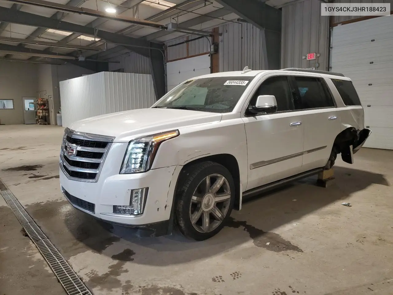 2017 Cadillac Escalade Premium Luxury VIN: 1GYS4CKJ3HR188423 Lot: 56044335