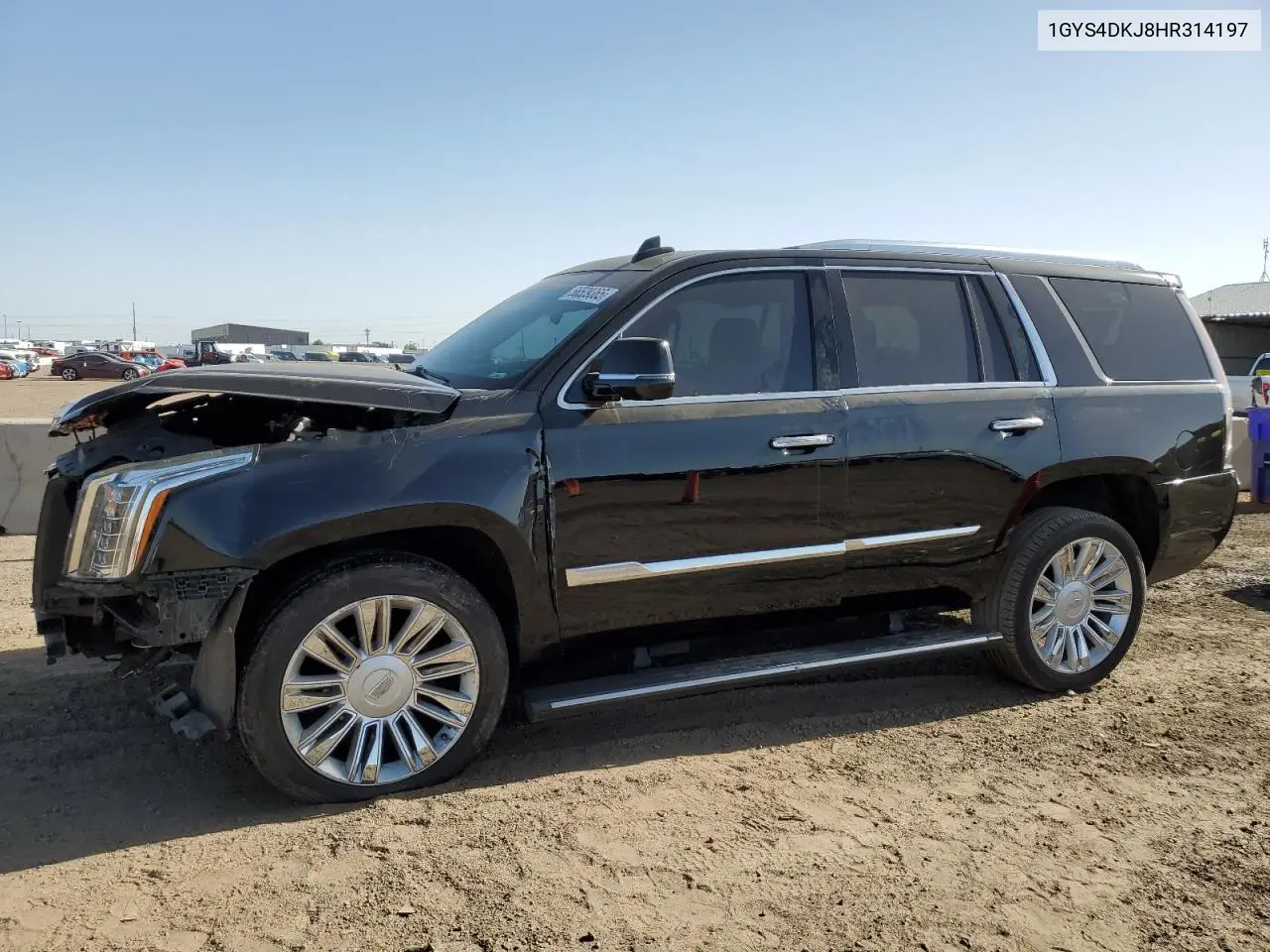 2017 Cadillac Escalade Platinum VIN: 1GYS4DKJ8HR314197 Lot: 56509365
